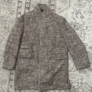 Brooks brothers Men's Brown and cream  Coat